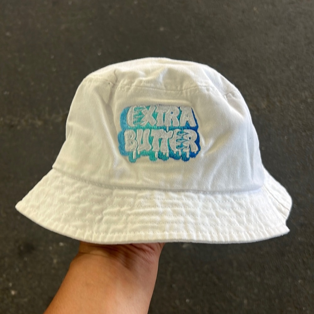 USED Extra Butter bucket hat in fair condition